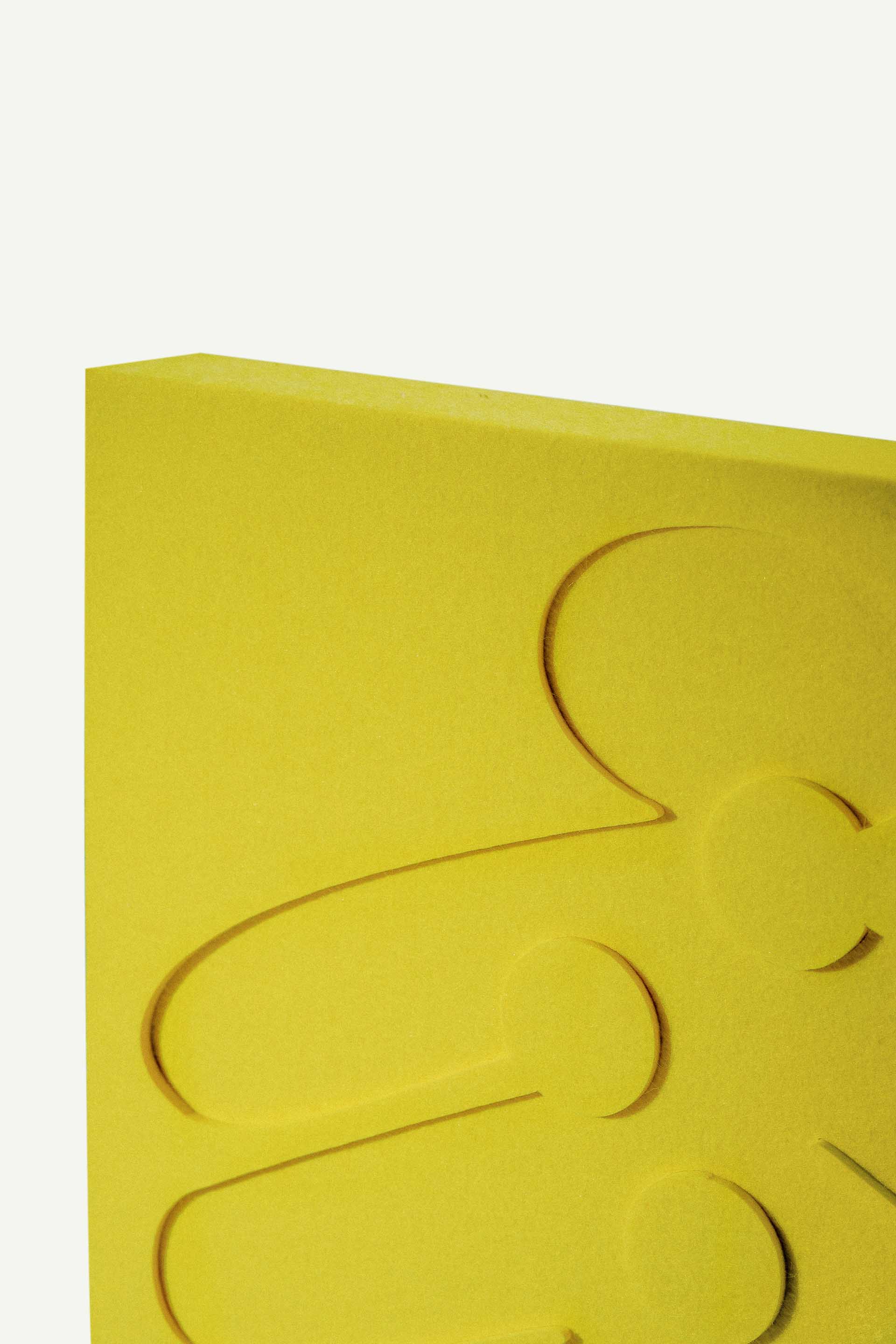 Fern Flower relief by LUDISM and Bafeo – acoustic panel symbolizing desire and mystery in Polish culture