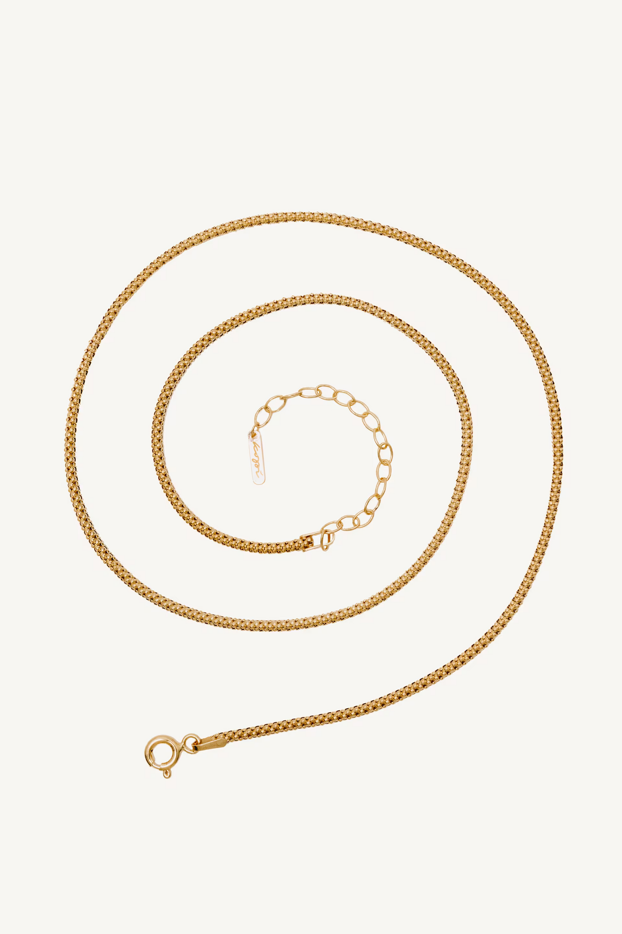 Złoty Łańcuszek Oval