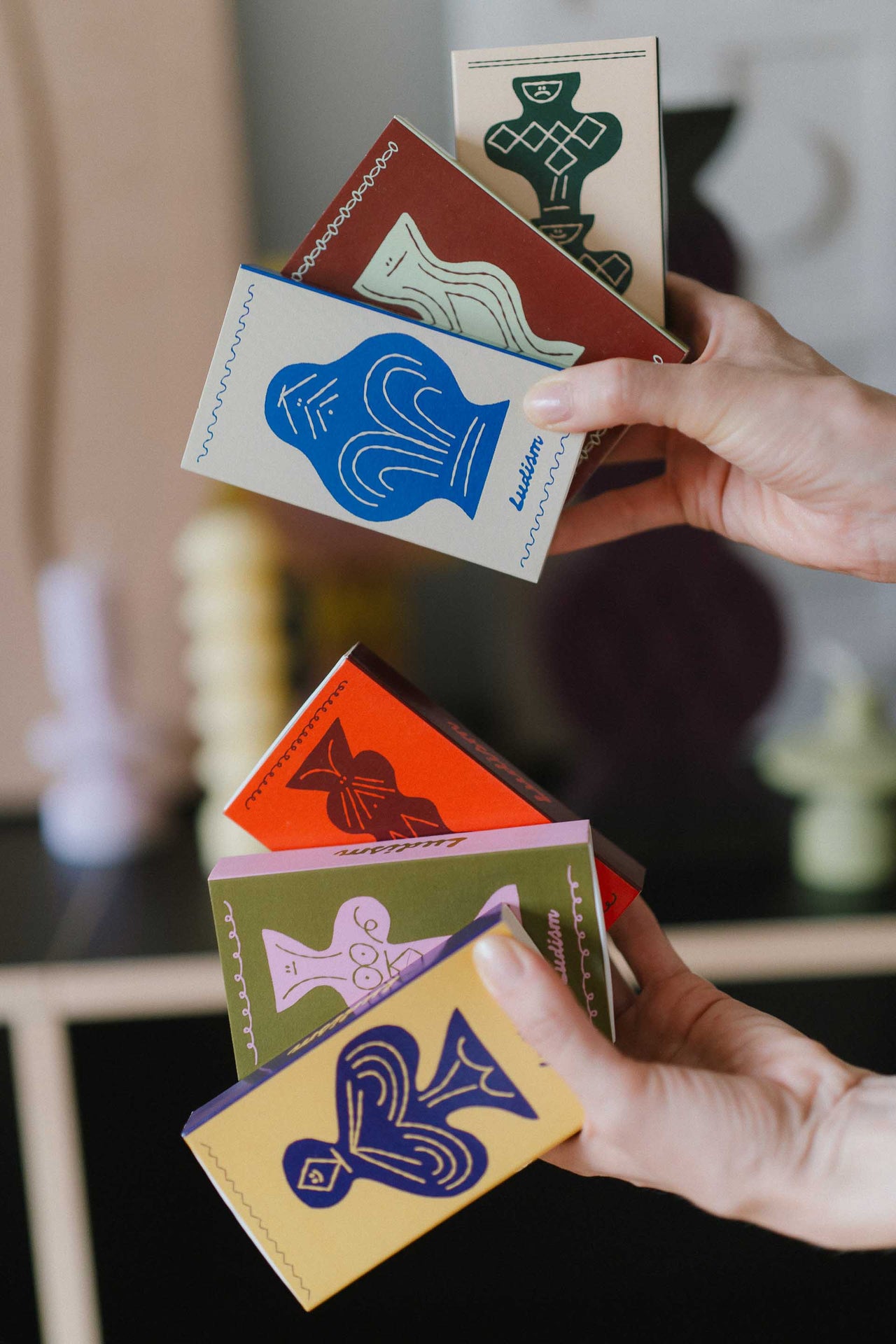 Slavic folklore matchbox set