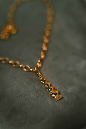 Gold Chain By Natalia Kopiszka