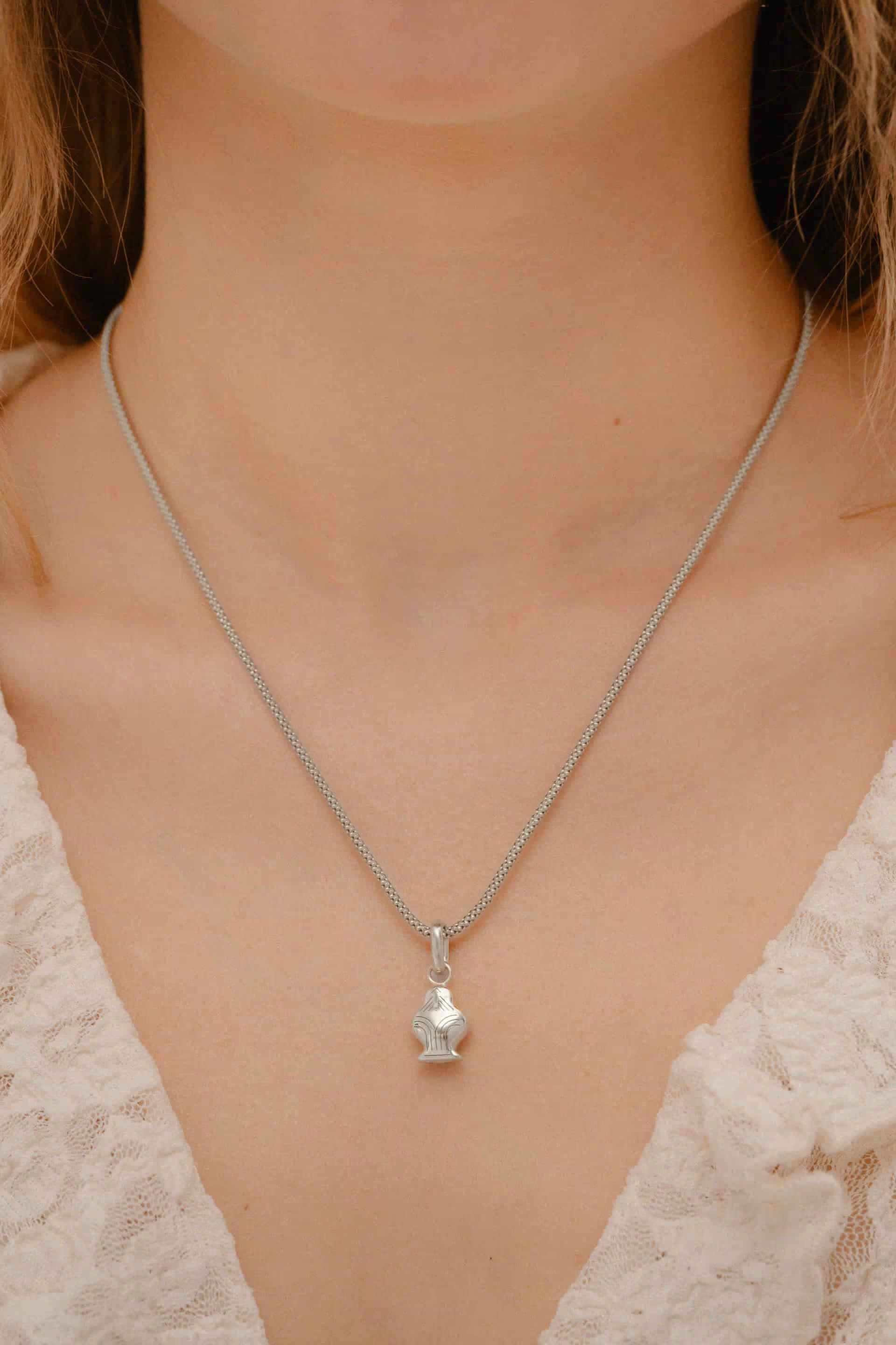 Silver Chain By Natalia Kopiszka