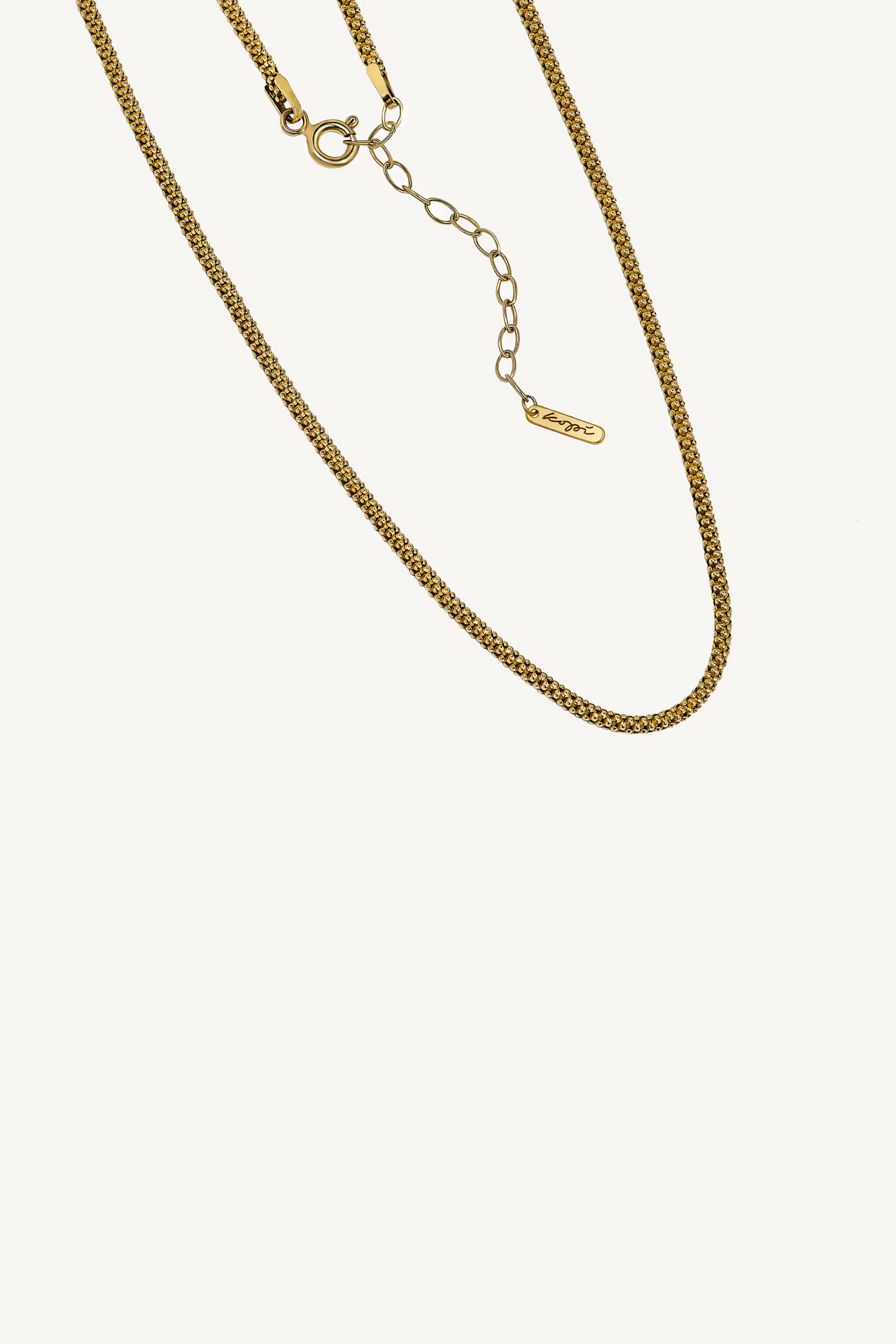 Gold Chain By Natalia Kopiszka